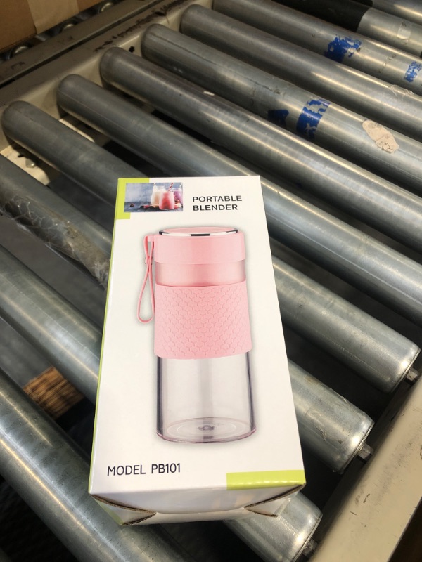 Photo 2 of " NEW FACTORY SEALED"
Portable Blender 300ml - Waterproof Personal Blender for Shakes and Smoothies - Type-C USB Rechargeable Mini Blender - Sharp Blades, BPA-Free Jar - Modern Colors - Elegant Cordless Travel Blender Pink