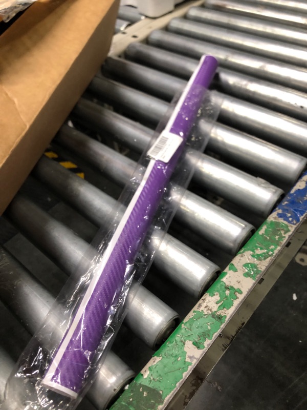 Photo 1 of 3D Purple Carbon Fiber Film Twill Weave Vinyl Sheet Roll Wrap DIY Decals (24" X 60" / 2FT X 5FT)