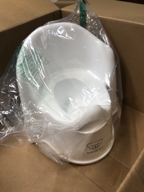 Photo 1 of BabyBjörn Potty Chair, White/Grey