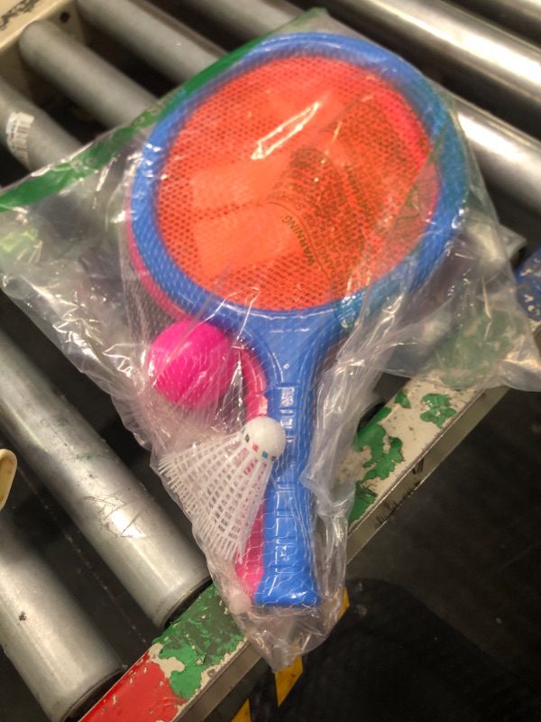 Photo 2 of Liberty Imports Badminton Set for Kids with 2 Rackets, Ball and Birdie - Junior Tennis Racquet Play Game Beach ToysB008B84ZN6
