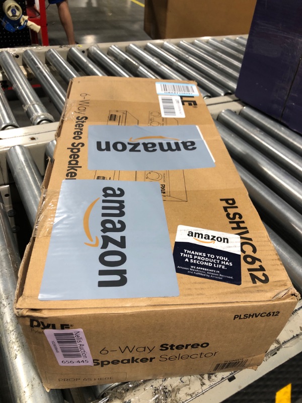 Photo 1 of Pyle 6 Channel High Power Stereo Speaker Selector with Volume Control, Rugged and Durable Housing Construction, Cabinet Heat Sink, Plug and Play Easy Install 6CH Switch and Vol Selector