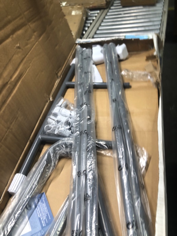 Photo 1 of Intex 28076E Intex-48 Inch Ladder with Removable Steps Pool, 1 Size, Grey