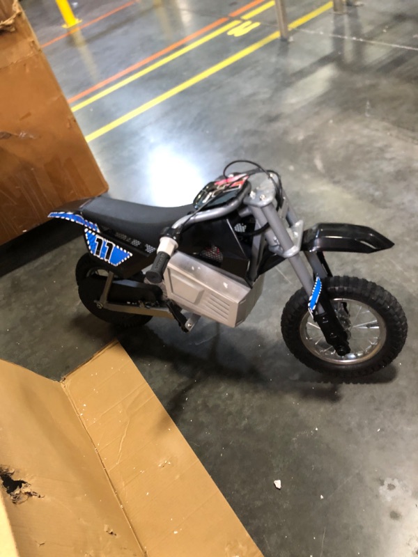 Photo 1 of 36V 300W Electric Dirt Bike - Fast Speed Electric Motorcycle Up to 16 MPH & 10 Miles Long-Range, 3-Speed Modes, Twist Grip Throttle, Dual Suspension & Brakes for Kids Ages 5-8