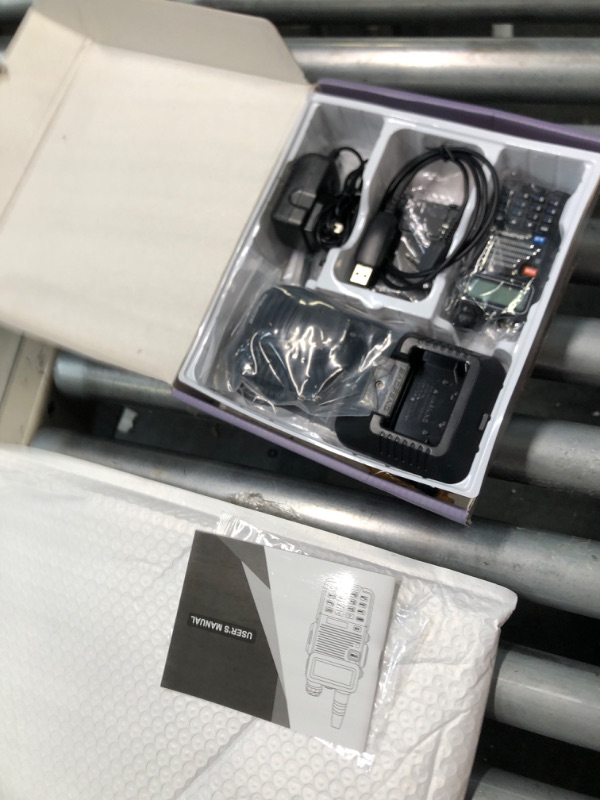 Photo 1 of BaoFeng Radio (Upgraded from BaoFeng UV-5R) 8Watt Ham Radio Handheld with Extra 1800mAh Battery and 771 Long Antenna Dual Band Walkie Talkies Two Way Radio Includes Full Kit UV-5R(Full Kit)