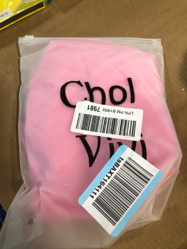 Photo 5 of Chol&Vivi Dog Shirts Blank Clothes, 2pcs Dog T-Shirts Apparel Fit Fot Small Extra Small Medium Large Extra Large Dog Cat, Cotton Shirts Soft and Breathable 20" Chest Pink And Rose Red