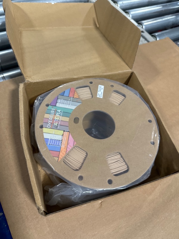 Photo 1 of OVERTURE Nylon Filament 1.75mm 3D Printer Filament, Polyamide (PA) 1kg Spool (2.2lbs), Dimensional Accuracy +/- 0.03 mm, Fit Most FDM Printer khaki color