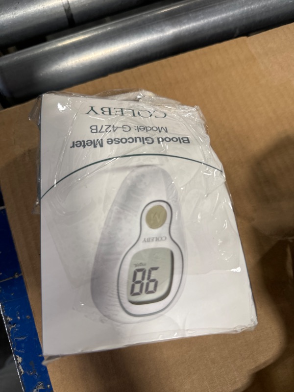 Photo 3 of ?First -Generation Packaging? Blood Glucose Monitor Kit G-427B, Blood Sugar Test Kit with Lancing Device, 100 Test Strips and 100 Lancets, Smart Diabetes Testing Kit, Portable Diabetic Glucometer, Glucose Meter for Home Use G-427B Kit