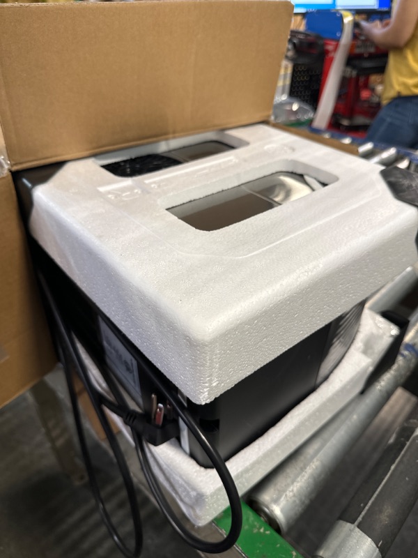 Photo 1 of Kismile Nugget Ice Makers Countertop,Pebble Ice Maker Machine with Crushed Ice, 35lbs/Day,One-Click Operation,Self-Cleaning Countertop ice Machine,Pellet Ice Maker Countertop for Home/Kitchen/Office 35lbs/24H Stainless Steels Silver Upgrade 1