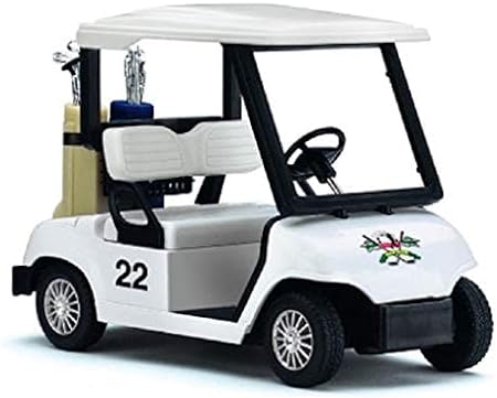 Photo 1 of KiNSFUN Golf Cart 4½" Die Cast Metal Model Pullback Action Toy