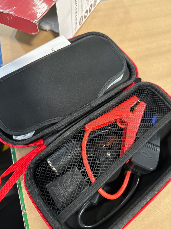 Photo 1 of CARHEV Jump Starter, 3000A Peak 24000mAh Car Battery Jump Starter (up to 8.0L Gas and 8.0L Diesel Engine), 12V Jump Starter Battery Pack, Portable Jump Starter with LED Light and USB QC 3.0