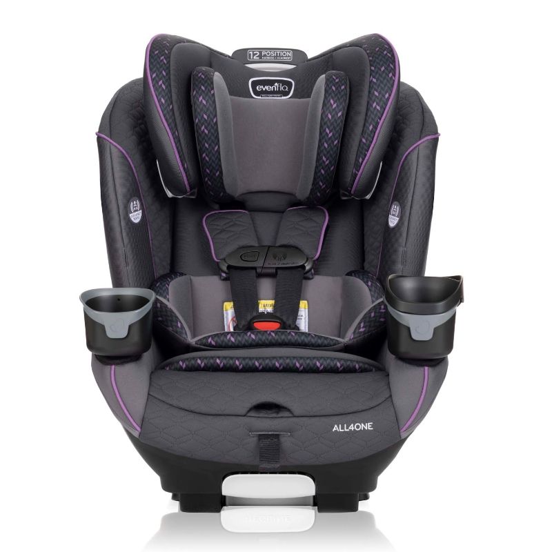 Photo 1 of Evenflo EveryFit/All4One 3-in-1 Convertible Car Seat (Ophelia Purple)