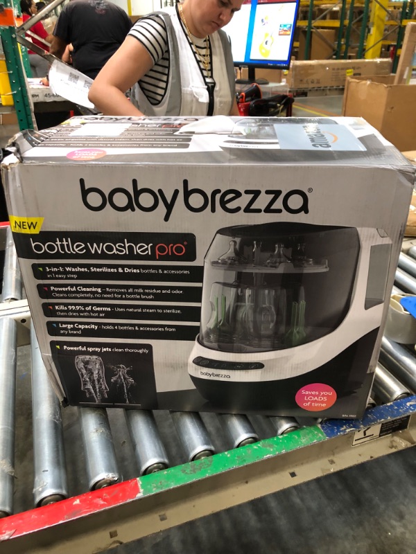 Photo 1 of Baby Brezza Bottle Washer Pro - Baby Bottle Washer, Sterilizer + Dryer - All in One Bottle Cleaner Machine Replaces Tedious Bottle Brushes and Hand Washing