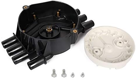 Photo 1 of D328A D465 DR475 DR331 Brass Terminals Distributor Cap and Rotor Kit Compatible With Chevrolet GMC Oldsmobile Cadillac 1995-2007 10452457 10452458