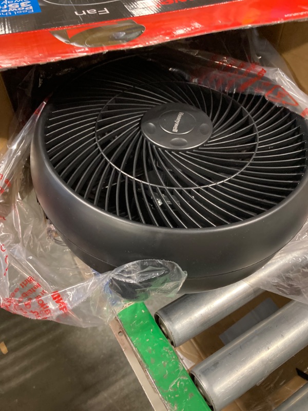 Photo 1 of 12 in. 3 Speed Whole Room Circulator Floor Fan