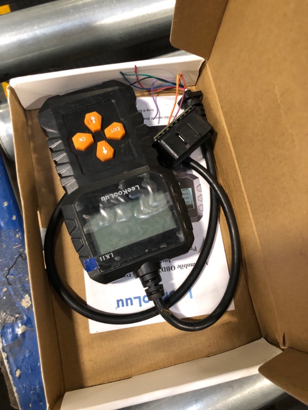 Photo 2 of OBD2 Scanner Ease Setup Plug-Play: Clear Reset Engine Error Code Professional Code Reader Diagnostic Scan Tools with Freeze Frame/I/M Readiness for All Cars Since 1996 & Newer -LK11