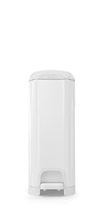 Photo 1 of ***MISSING PARTS***
Diaper Genie Select Pail Made of Durable Stainless Steel Metal 