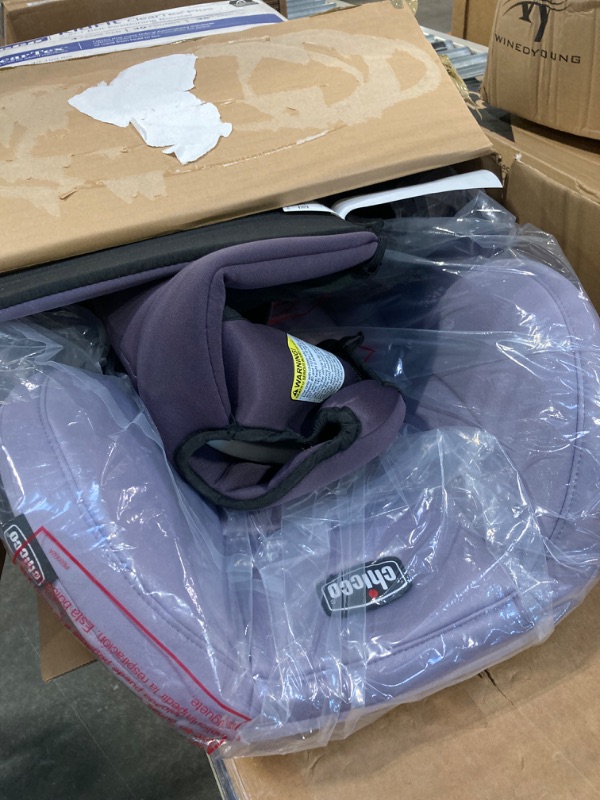 Photo 3 of Chicco KidFit ClearTex Plus 2-in-1 Belt-Positioning Booster Car Seat, Backless and High Back Booster Seat, for Children Aged 4 Years and up and 40-100 lbs. | Lilac/Purple KidFit Plus with ClearTex® No Chemicals Lilac