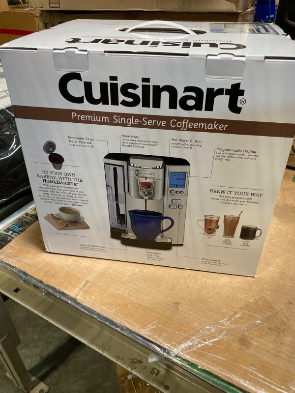Photo 1 of Cuisinart SS-10 Premium Single-Serve Coffeemaker with 12-Pack Replacement Charcoal Water Filters for Cuisinart Coffee Machines Bundle