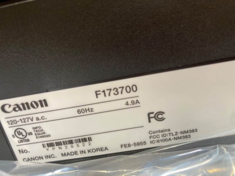 Photo 1 of Canon Image Class D570 Monochrome Laser Printer with Scanner & Copier with Canon Original 137 Toner Cartridge - Black Printer + Toner Cartridge