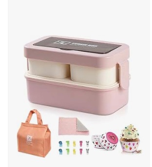 Photo 1 of 
More Like This
ZMYGOLON Bento Lunch Box for Kids,Lunch Bento Box Container Leak Proof Pink