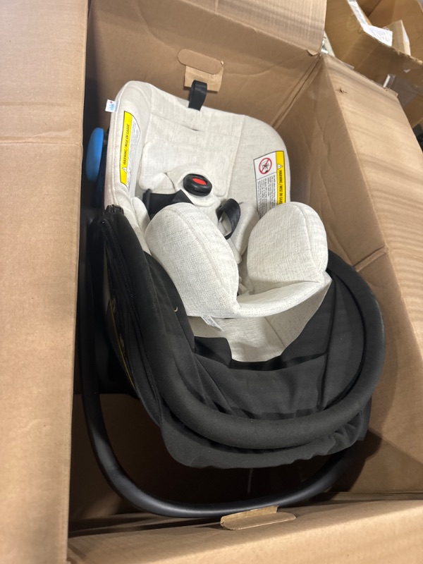 Photo 3 of Clek Liing Infant Car Seat, Marshmallow