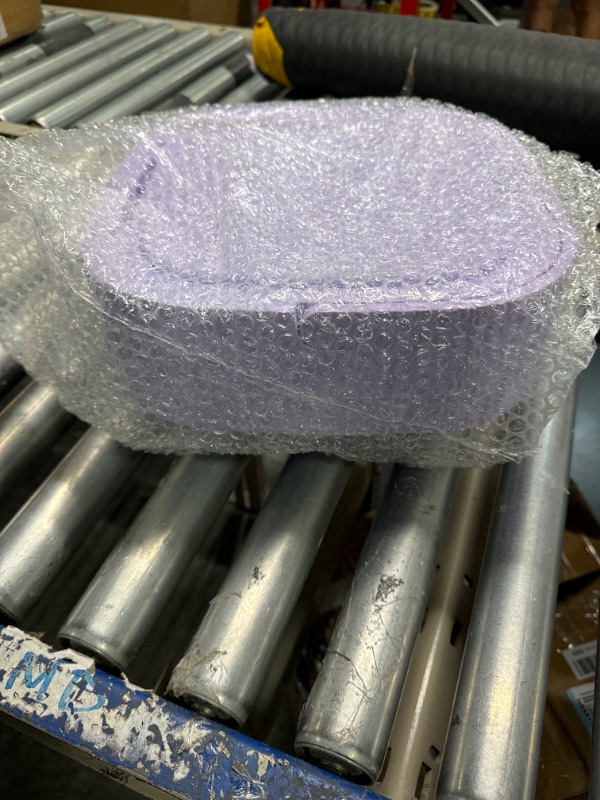 Photo 1 of 2023 Portable washing Machine Folding Mini Washing Machine Small Washer for Underwear Socks Baby Clothes Suitable for Apartment Dorm Travelling (Purple-02)
