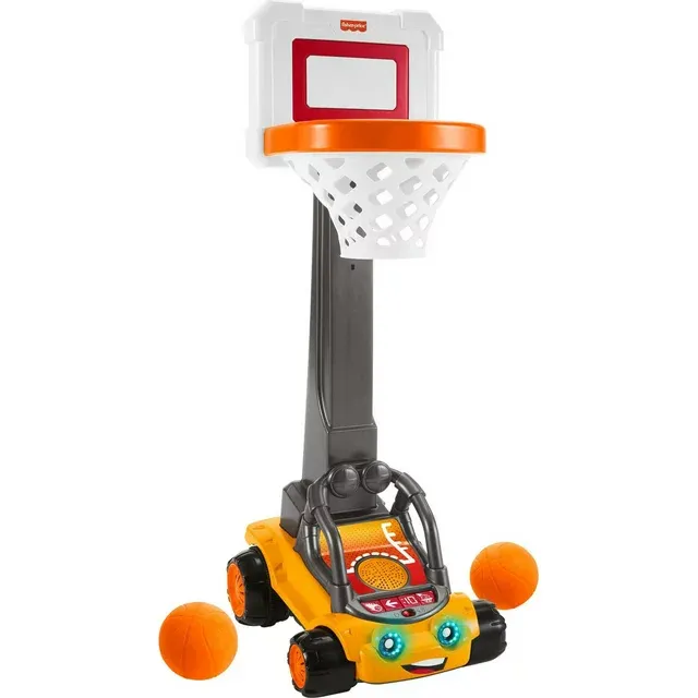 Photo 1 of Fisher-Price Electronic Basketball Toy B.B. Hoopster Motorized Hoop with Lights Sounds & Game Play for Preschool