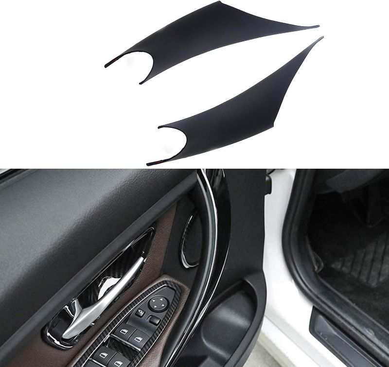 Photo 1 of 2PCS Door Pull Handle Covers Replacement for BMW 3 4 Series Driver Side & Passenger Side for BMW F30 F35 320i 320Li 328i 328Li 335i 335Li 428i, 435i F32/F36
