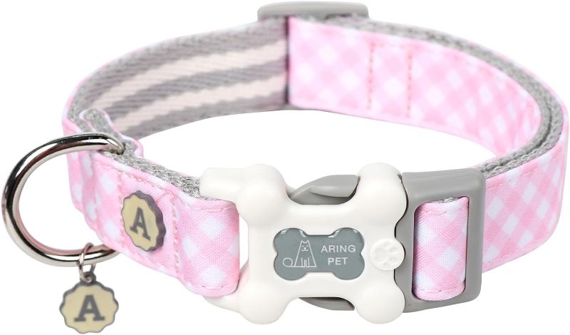 Photo 1 of  Dog Collar-Cute Heart Dog Collar, Adjustable Pet Collars Puppy Collar with Quick Release Buckle for Small Medium Large Dogs Small (Pack of 1)