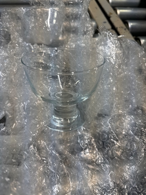 Photo 1 of set of 6 mini glass cups 