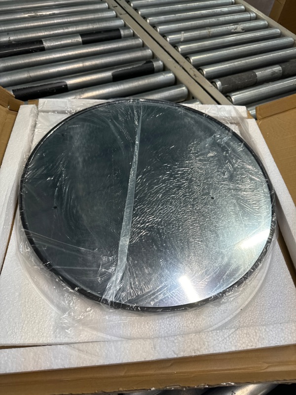 Photo 3 of 20' black round mirror 