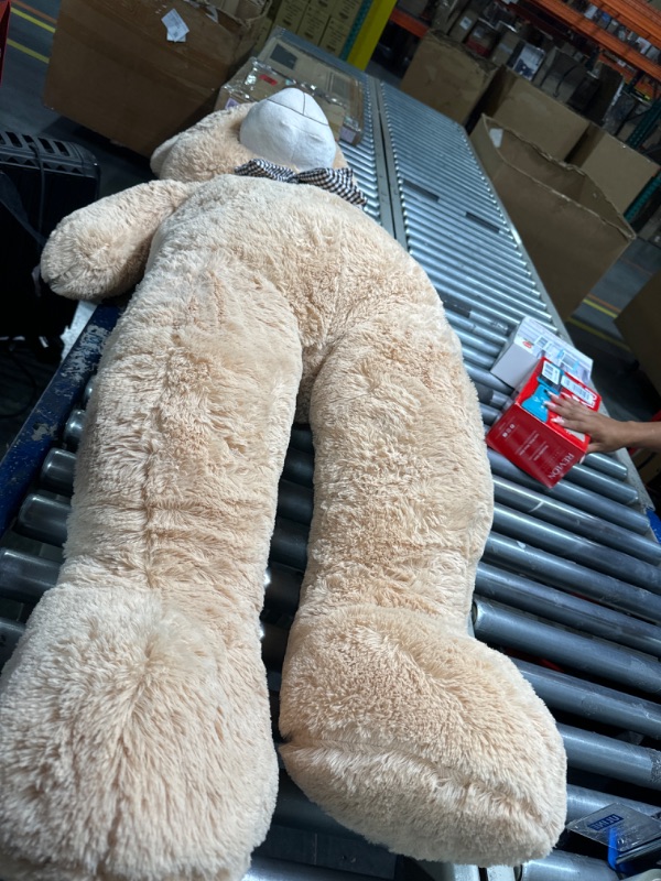 Photo 1 of DOLDOA 36" Giant Teddy Bear Soft Stuffed Animals Plush Big Bear Toy for Kids and Girlfriend (Beige)
