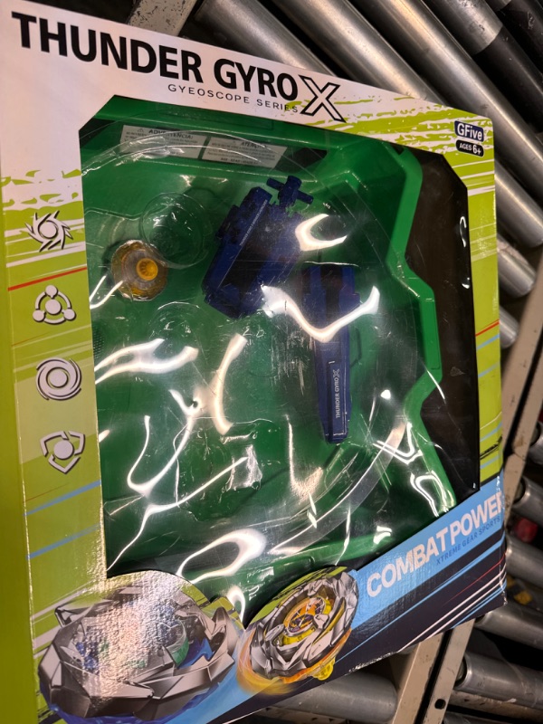 Photo 1 of Esste Bey Battling Top Stadium BX-10 Blade Battle Set, 4 Metal Fusion Spinning Tops 2 Launchers 1 Arena Combat Game, Toy Gift for Kids Boys Ages 6+ (BX-05 06 07 08)