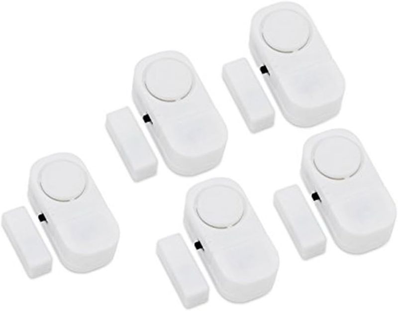 Photo 1 of (Pack of 6) Hiistar Wireless Entry Home Door Window Burglar Alarm-Safety Security ALARM System Magnetic Sensor (Pack of 6) Home Alarm (Pack of 6)