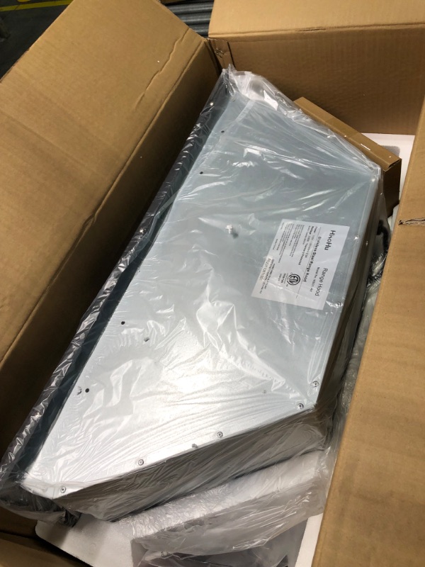 Photo 1 of Insert Range Hood 30 Inch / 36 Inch, 900 CFM with Ducted Convertible Ductless(Kit Included), Stainless Stee Kitchen Vent Hood with 4 Speed Exhaust(30'', Black) B01-30inch-black