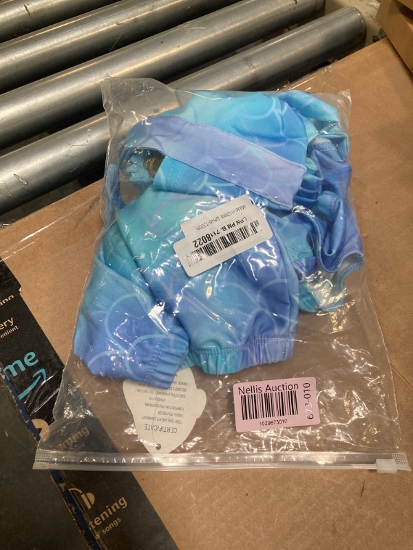 Photo 1 of ***DAMAGE***
***DANADO***
Mermaid Tails,Mermaid Tails for Swimming Girls Swimsuit Princess Bikini Set Bathing Suit Swimmable Costume (No Monofin) 7-8 Years Blue Cyan