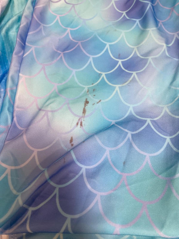 Photo 1 of ***DAMAGE***
***DANADO***
Mermaid Tails,Mermaid Tails for Swimming Girls Swimsuit Princess Bikini Set Bathing Suit Swimmable Costume (No Monofin) 7-8 Years Blue Cyan
