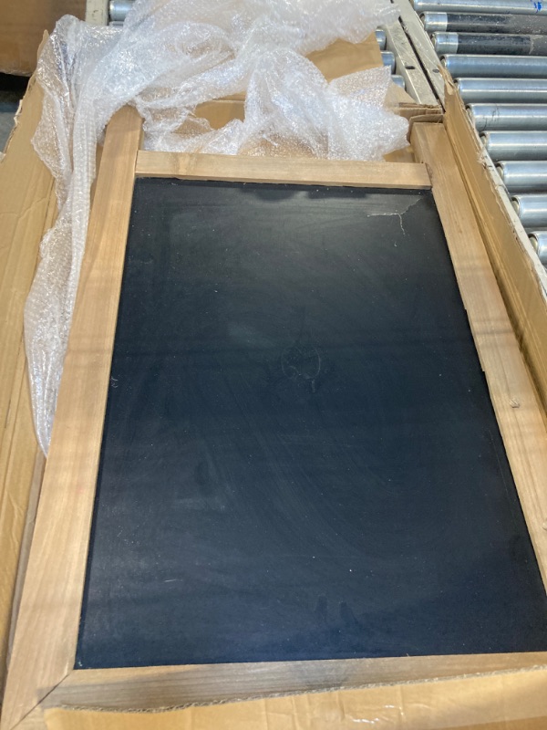 Photo 1 of 
29.75 in. H Farmhouse Wood Hanging and Floor Displayed Memo Board