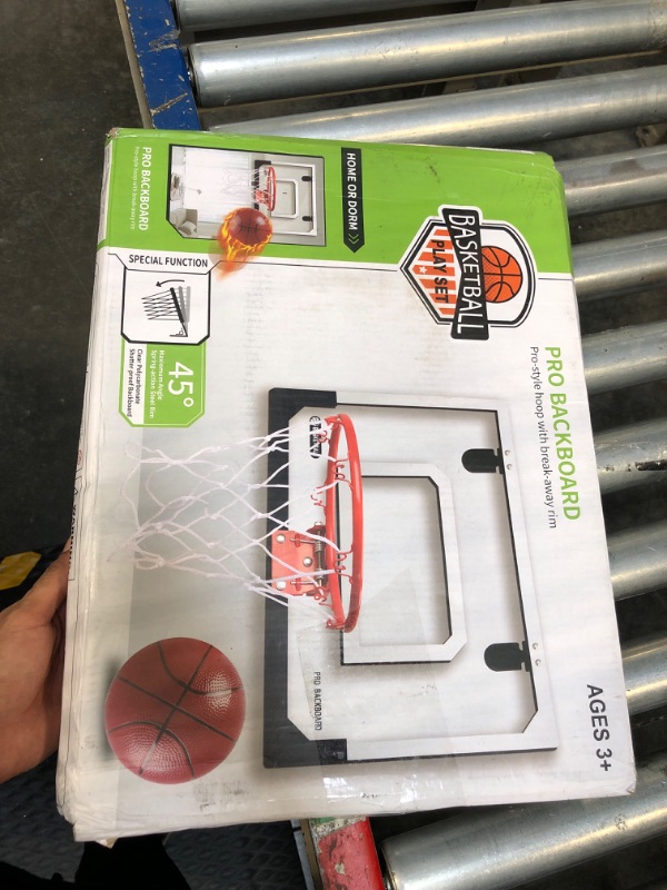 Photo 3 of ** same brand, different design**
BOHEN Mini Suction Cup Basketball Hoop Indoor- Graffiti Style:17x12inch Shatterproof Backboard+Mini Basketballs+Hand Pump,Great Basketball Gift for Kids and Adults
