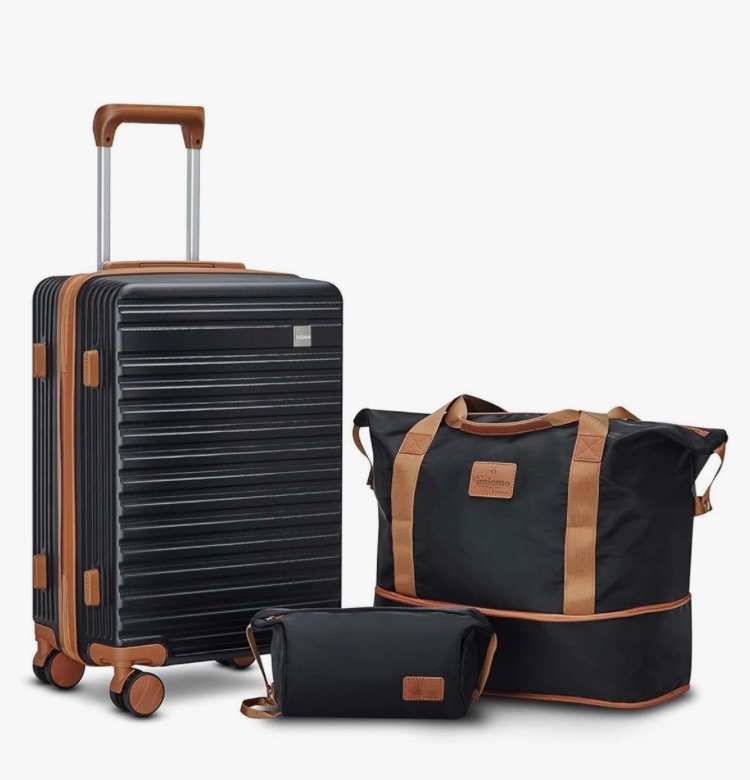 Photo 1 of  3-Piece Luggage Sets, 20" Expandable, Hard Shell Lightweight, Easy to Carry Suitcases for Travel