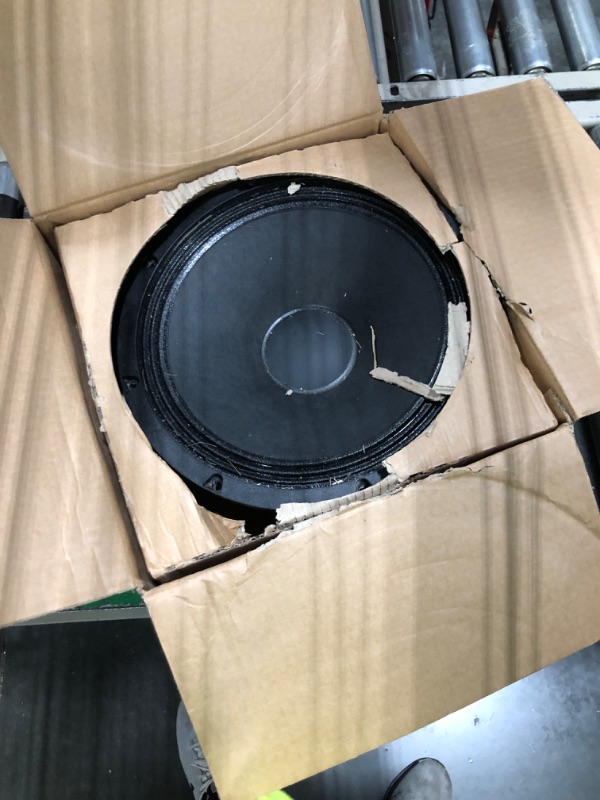 Photo 1 of 12MB700-8 12-inch Woofer MB Ferrite Transducer 8 Ohms Weather Protected Cone and Plates for Outdoor Usage 75 mm Interleaved Sandwich Voice Coil 900-Watt