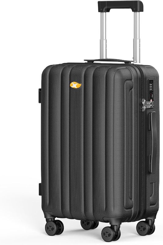 Photo 1 of ** same brand, different design**
Carry On Luggage 22x14x9 Airline Approved, Hard Suitcases with Spinner Wheels, Polycarbonate Lightweight Luggage, Durable & Stylish, Built-in TSA Lock, Black
