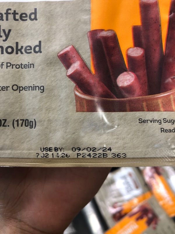 Photo 2 of ***9/2/24****Old Wisconsin Turkey Sausage Snack Sticks, Naturally Smoked, Ready to Eat, High Protein, Low Carb, Keto, Gluten Free, 6 Ounce Resealable Package (Pack of 4)