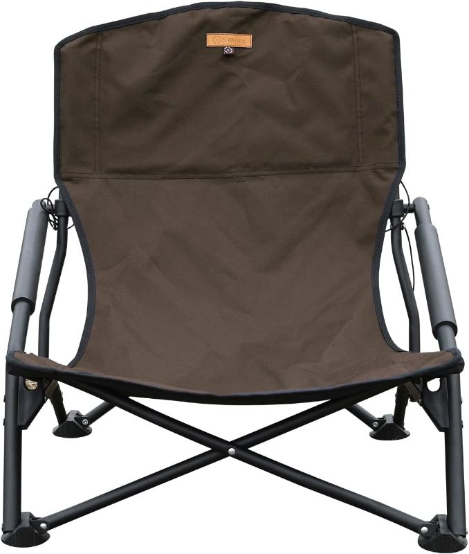 Photo 1 of ** may be similar to image**
S'more Low Beach Chairs with Carry Bag, Camping Chair with Padded Armrests, Lightweight Folding Chairs for Camping, Hiking, Backpacking, Picnicking, Lawn, Outdoor, Concert, Sand, Chocolate
