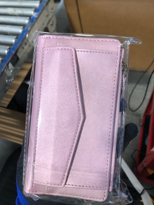 Photo 3 of *** PINK**
DKDKSIP for Samsung Galaxy S23 FE 5G Wallet Case for Women, Support Wireless Charging with RFID Blocking Card Holder, PU Leather Wallet Detachable Magnetic Phone Case Crossbody Strap, PINK
