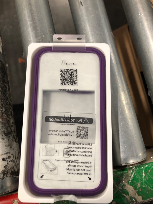 Photo 1 of ** no camera protector **
Miracase for iPhone 15 Pro Case Full-Body Built-in Glass Screen Protector& Camera Protector, Military Protective 15 Pro Phone Case Cover 6.1 inch, Purple… iPhone 15 Pro 6.1" Purple