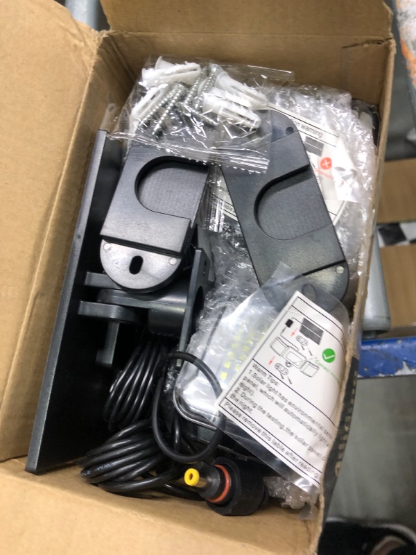Photo 1 of 
Adiding Solar Outdoor Lights, 3 Heads 3500LM LED Flood Light with 16.4 Ft Cable, 4 Modes Motion Sensor Solar Lights for Outside with Remote, Solar Powered...