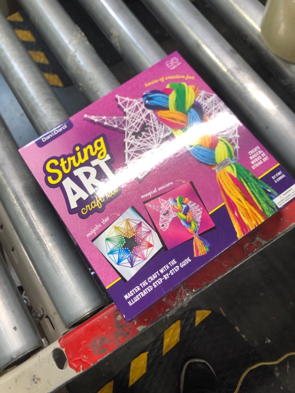 Photo 1 of Dan&Darci Art Craft Kit for Kids - Unicorn & Star String Art Set for Girls & Boys Ages 8-12 - Arts and Crafts Gifts
