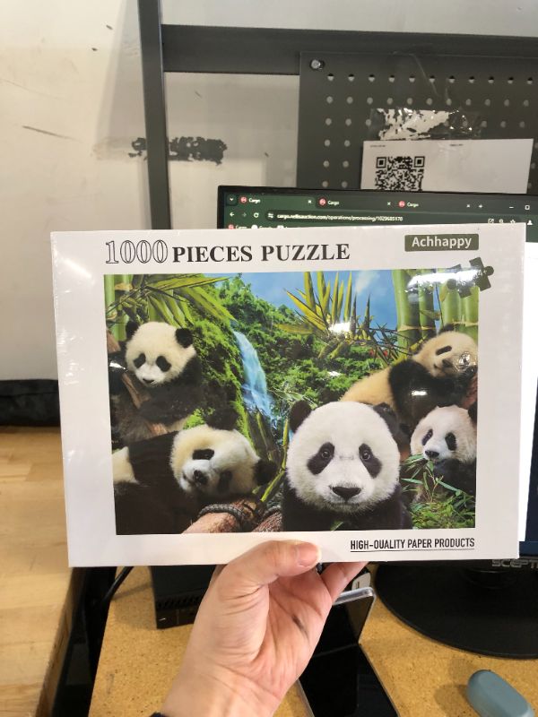 Photo 1 of 1000 Piece Puzzle,Jigsaw Puzzles 1000 Pieces 1000 Piece Adult Children Puzzles Suitable for Adults Children PANDAS
1000 PCS | 700x500MM