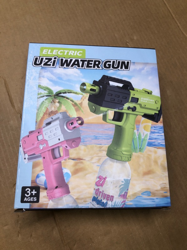 Photo 2 of "NEW FACTORY SEALED" Electric Water Gun for Kids Adults Automatic Squirt Gun for Kids 4-8 Auto Super Water Soaker for Kids Age 8-12 Yard Games Backyard Water Play Pool Toys for Children electric water gun B